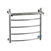 Полотенцесушитель нерж. "КЛАССИК-ДУГА'" 50*60 с полкой