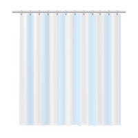 Шторка для ванной Fixsen Vafel, голубая FX-5020C