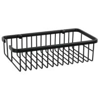 Полка прямоугольная одноэтажная Fixsen Hotel черная FX-31050A