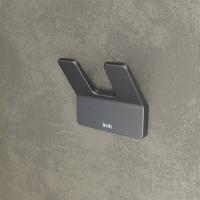 Крючок двойной, сплав металлов, Slide, графит, IDDIS, SLIGM20i41