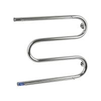 Полотенцесушитель нерж. "M3"  50*60  1" с полочкой САНАКС