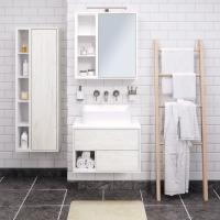 Тумба/2ящ/ белая Orlando 65 см 2065WGIORLL AQUA DE MARCO