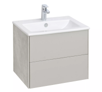 Тумба Сохо 60 подвю, Слэйт\Галька серая + ум. Элина 60