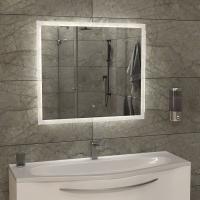 Зеркало 70х80 см с LED подсветкой 6000К с сенсорным выкл. КЗСК  3470708ск