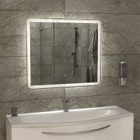 Зеркало 70х80 см с LED подсветкой 6000К с сенсорным выкл. КЗСК 3480708ск