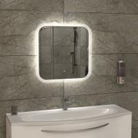 Зеркало 60х60 см с LED подсветкой 6000К с сенсорным выкл.  КЗСК 3410606ск 