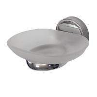 Мыльница стеклянная с креплением 1207 САНАКС