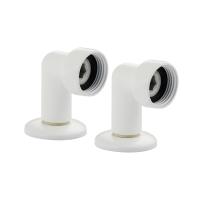 Угол д/полотенц. 1`*1/2 (г/ш) пара белый САНАКС