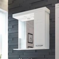 Зеркало "Merino" 70 №2 белый глянец