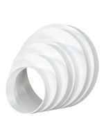 Соединитель "ERA" эксцентриковый круглого воздуховода (160/150/125/120/100/80) ПУ16.15.12,5.12.10.8