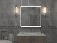 Зеркало-шкаф "EMOTION" 800х800 с датчиком движения Континент