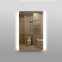 Зеркало Eva Gold 80х60 с LED подсветкой сенсорный выключатель