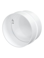 Соединитель ERA круглый с обратным клапаном 100 (10СКПО)