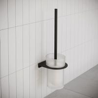 Ерш, матовое стекло, нержавеющая сталь, NOА, черный матовый, IDDIS, NOABLG0i47			