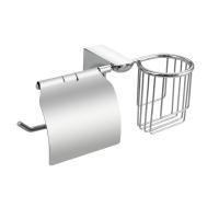 Держатель освежителя воздуха и туалетной бумаги с экраном TITAN 77244 САНАКС