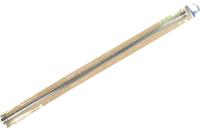 Карниз для ванной комнаты 110-200см хром  IDDIS