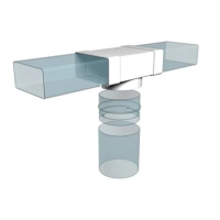 Соединитель ERA Т-образный с выходом на фланец D100 55x110 (511ТФ10П)