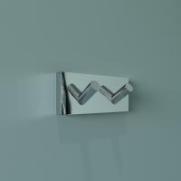 Крючок двойной,латунь, Edifice, IDDIS, EDISB20i41