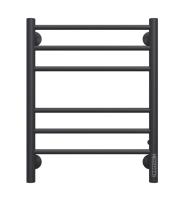 Полотенцесушитель электрический АВРОРА TERMINUS 32*450*600 П6  (лестница, КС, черный м )