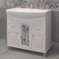 Тумба Baroque 85 + умывальник Элеганс 85