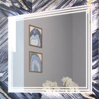 Зеркало  "Francesca"  80 с LED подсветкой с сенсорным выключ