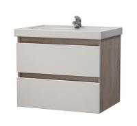 Тумба Модерн 60 DB2 + Фостер 60 белый/дуб Бардолино