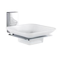 Мыльница стекло хром HB8802 HAIBA