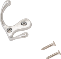 Крючок вешалка 002CP хром СТАНДАРТ