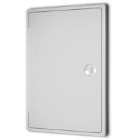 Люк-дверца "EVECS" (белая , пластик, ревиз., наклад., с ручкой задвижкой) (150х200) (ЛТ 1520 П)