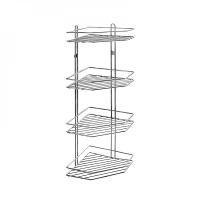 Полка угловая четыре уровня хром W2675-4