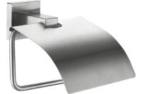 Бумагодержатель с крышкой нерж.  L71803 LEDEME