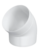 Колено ERA 45° круглое 125 (12,5ККП45°)