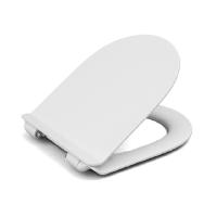 Сиденье с крышкой тонкое дюропласт, микролифт,быстросъем  GAP