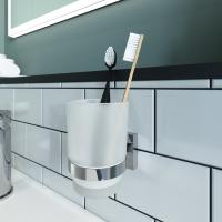 Подстаканник одинарный мат.стекло, латунь, Edifice, IDDIS,EDIMBG1i45