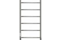 Полотенцесушитель электрический PN04758 П6 500*800 диммер слева, хром Point Афина ``