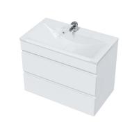 Тумба  NEXT подвесная 80/2 (2ящ) + раковина Premier 80