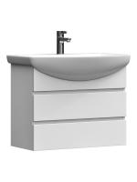 Тумба подвесная WING 60 2 ящика + умыв.Балтика 60 см VIGO