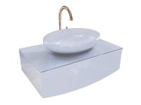 Тумба NEGA 80П 1в.я. Белая