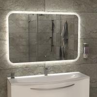 Зеркало 80х120 см с LED подсветкой 6000К с сенсорным выкл. КЗСК  3410812ск  