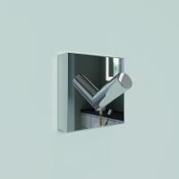 Крючок одинарный, латунь, Edifice, IDDIS