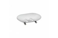 Мыльница настольная L353 металл Белая LEDEME