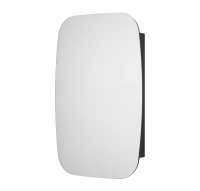 Зеркало-шкаф Сохо 60 Графит лев.