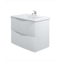 Тумба Smile подвесная 60 + раковина керамическая NEXT-60