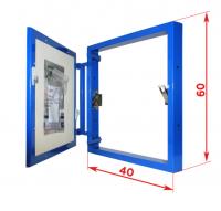 Люк-невидимка ревизионный сантехнический (под плитку) К 40/60 LYUKER