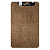 Коврик в ванную Moss 101 двойной коричневый 60*100+50*60 см 100% хлопок ворс 30мм