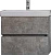 Тумба Даллас 70 + Фостер 70 DB2 бетон светлый (подвесной)