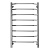 Полотенцесушитель электрический ВИКТОРИЯ (ЛЕСТНИЦА, НЕРЖ П 8) 32*500*850 TERMINUS